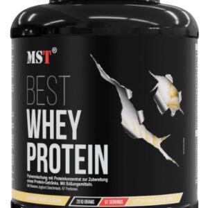 Mst® nutrition best whey + enzymes 2010 g - banánový jogurt