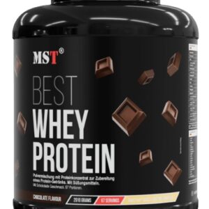 Mst® nutrition best whey + enzymes 2010 g - čokoláda