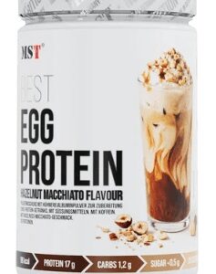 Mst® nutrition egg protein 500 g - oříškové macchiato