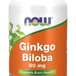 Now foods ginkgo biloba 60 mg 120 kapslí