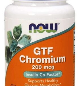Now foods gtf chromium 200 mcg 100 tablet