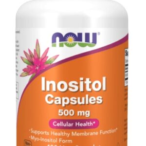 Now foods inositol 500 mg 100 veganských kapslí
