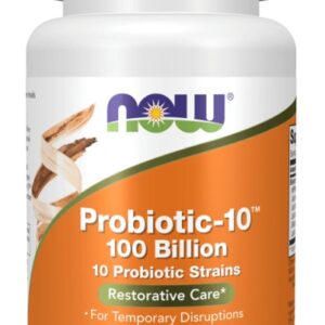 Now foods probiotic-10 100 billion 30 kapslí