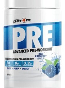 Per4m pre workout stim 570 g - modrá malina