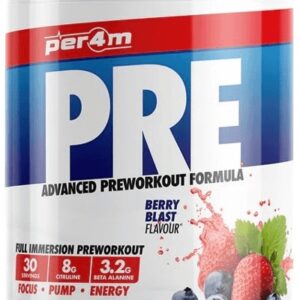Per4m pre workout stim 570 g - ovocný mix