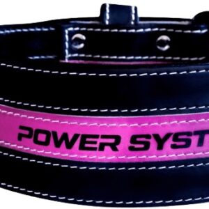 Power system dámský fitness opasek girl power růžový m