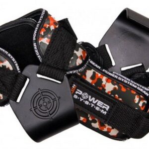 Power system posilovací háky power hooks camo ps-3370 - oranžová l