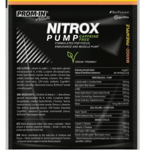 Prom-in nitrox pump caffeine free 22