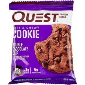 Quest nutrition protein cookie 59 g - double chocolate chip výprodej
