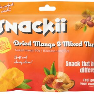 Rawnice snackii sušené mango s ořechy 80 g