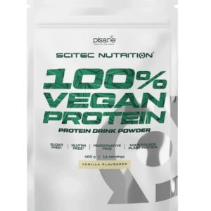 Scitec 100% vegan protein 400 g - vanilka