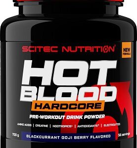 Scitec hot blood hardcore 700 g - pomerančový džus