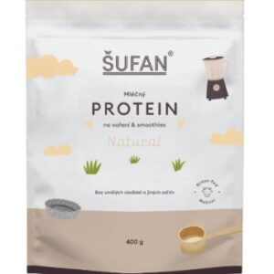 Šufan mléčný protein na vaření a smoothies 400 g - natural