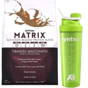 Syntrax matrix 5.0 2270g + láhev aerobottle 946 ml zdarma