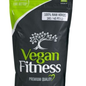 Vegan fitness 100% raw kokos 1000 g výprodej 30.9.2026