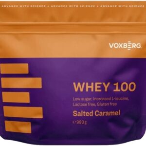 Voxberg whey protein 100 990 g - slaný karamel