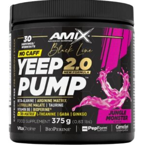 Amix black line yeep pump 2.0 no caff 375 g