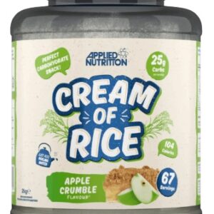 Applied nutrition cream of rice 2000 g - apple crumble
