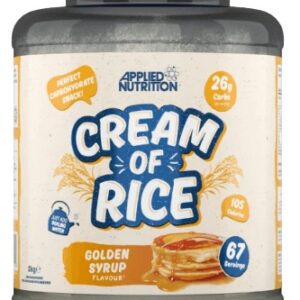 Applied nutrition cream of rice 2000 g - golden syrup