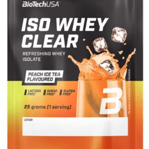 Biotechusa iso whey clear 25 g - peach ice tea