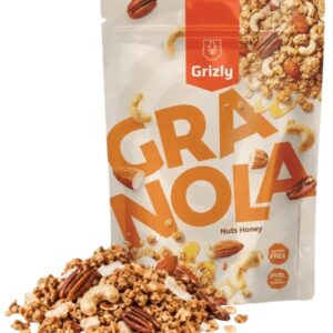 Grizly granola 450 g - ořechy a med