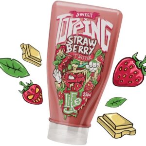 Lifelike sweet topping twister 250 g - jahoda