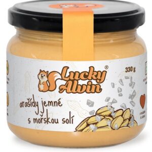 Lucky alvin arašídy s mořskou solí 330 g prošlé dmt 7.10.2026