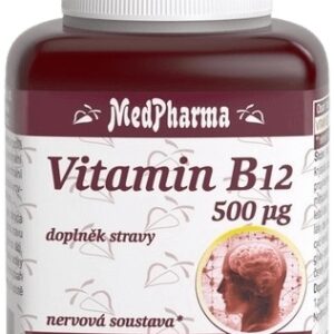 Medpharma vitamín b12 500 µg 107 tablet
