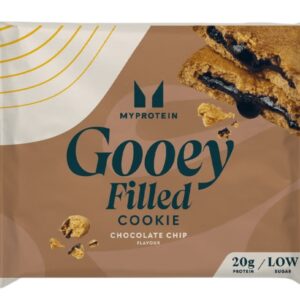 Myprotein gooey filled cookie 75 g - kousky čokolády