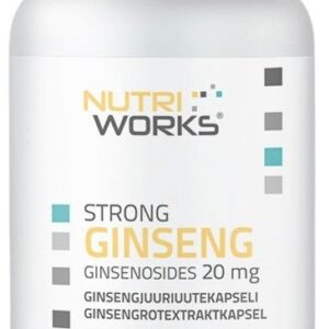 Nutriworks strong ginseng (ženšen pravý) 60 kapslí
