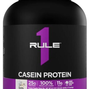 Rule 1 casein protein 1800 g - vanilla creme