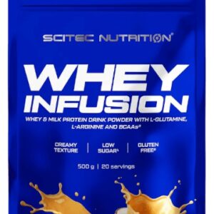 Scitec 100% whey infusion 500 g - arašídové máslo