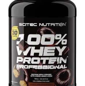 Scitec 100% whey protein professional 780 g - čokoládový donut