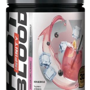 Scitec hot blood infinity 350 g - pink gin tonic + triko červené