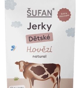 Šufan jerky dětské natural 20 g - hovězí