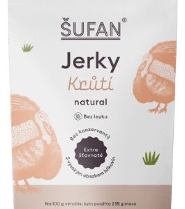 Šufan jerky natural 20 g - krůtí