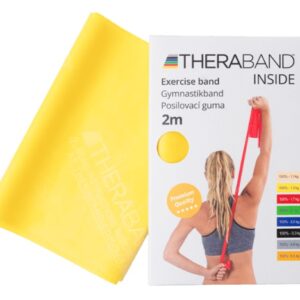 Thera-band posilovací guma 2 m - žlutá slabá