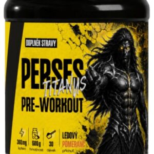 Titánus pre-workout perses 600 g - ledový pomeranč